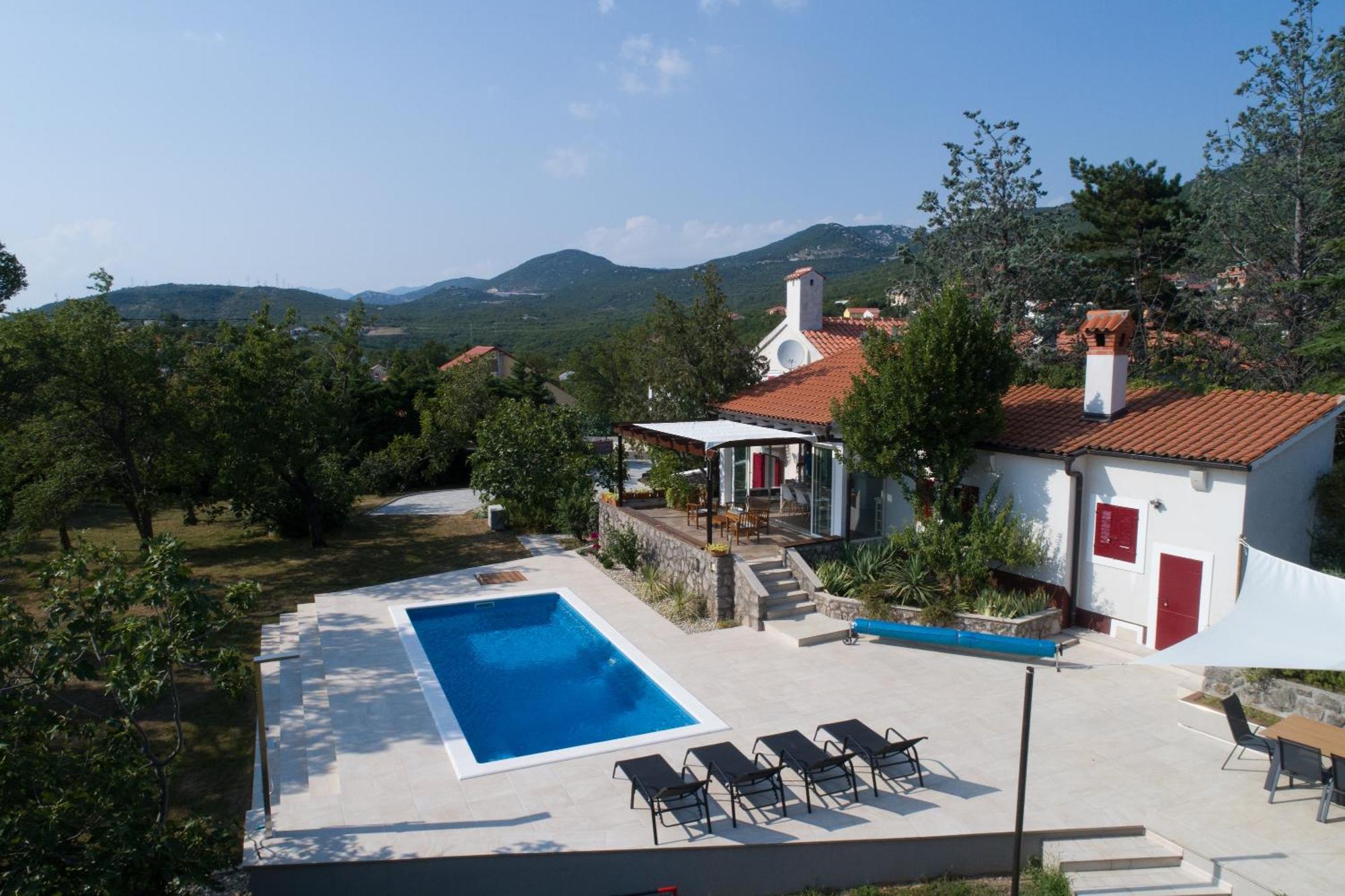 Garden Villa Hreljin Екстер'єр фото