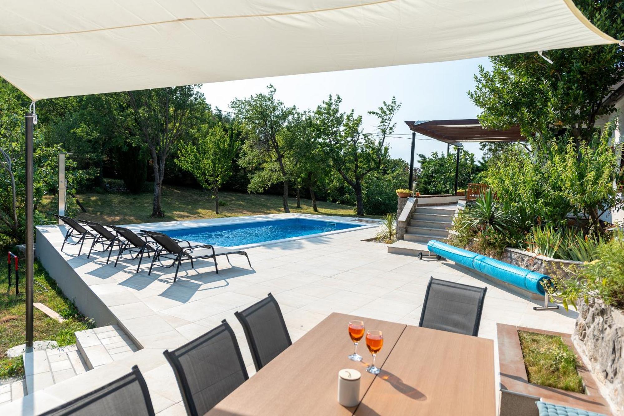 Garden Villa Hreljin Екстер'єр фото