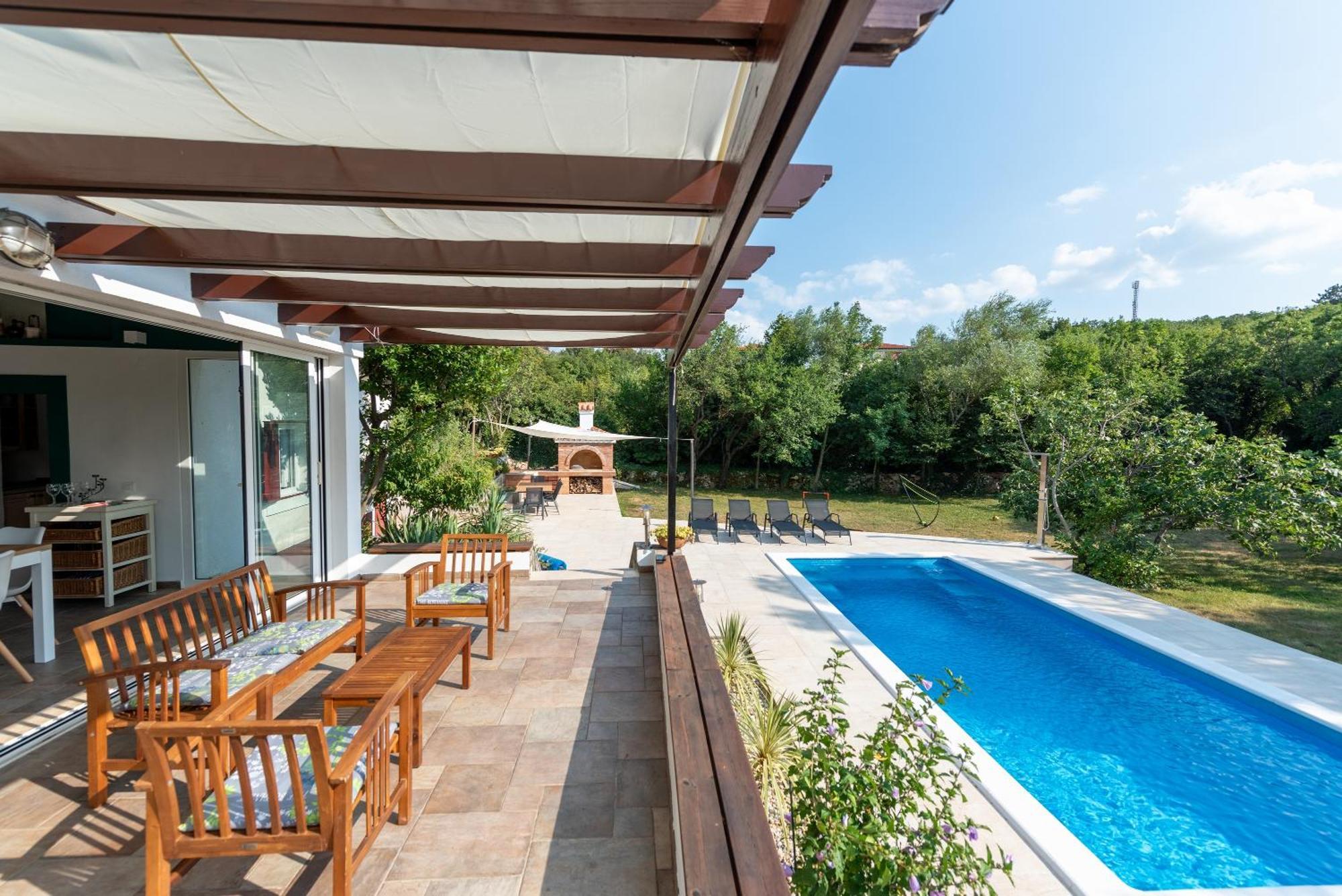 Garden Villa Hreljin Екстер'єр фото