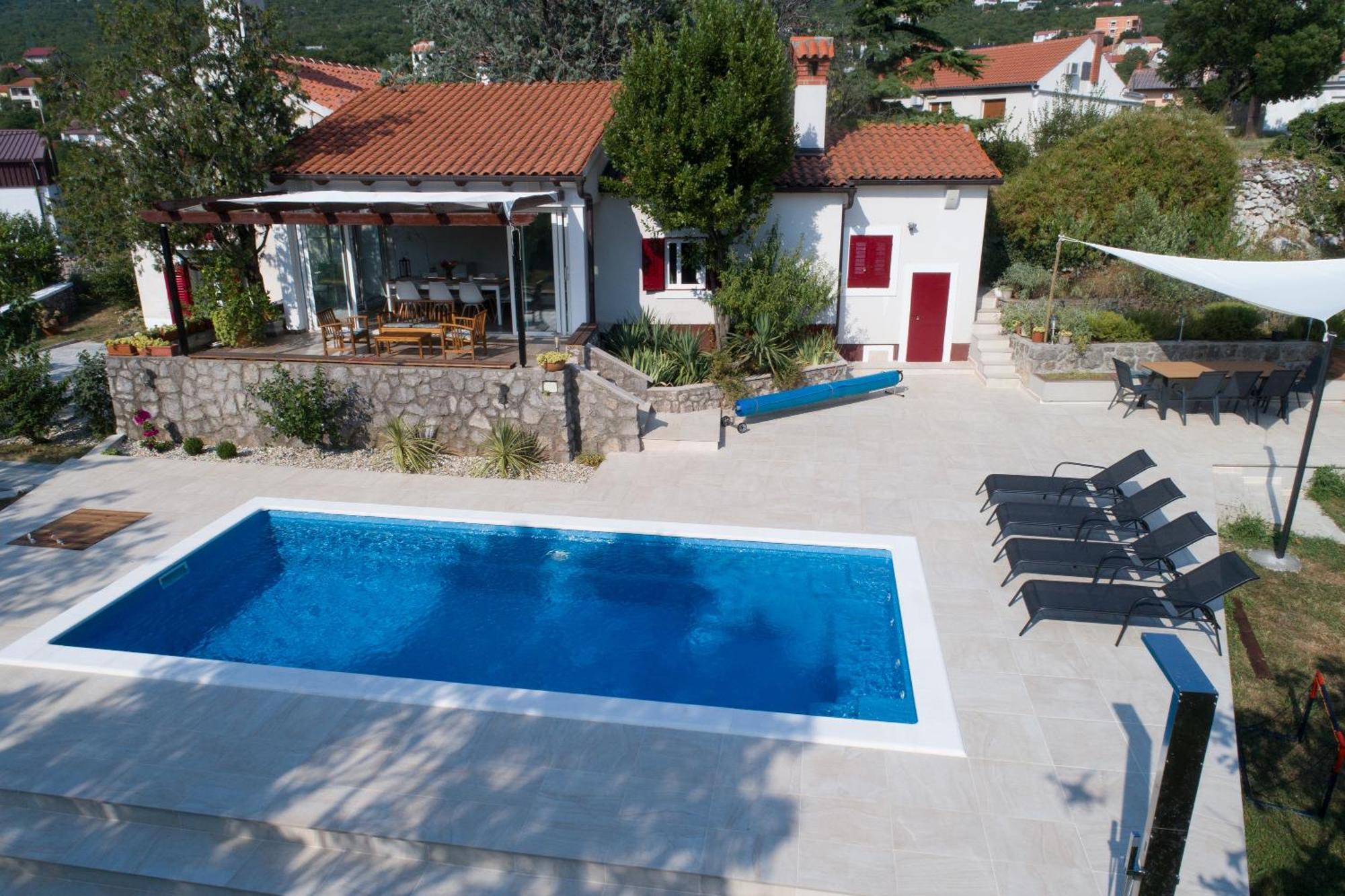 Garden Villa Hreljin Екстер'єр фото